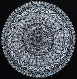 Galeria Wiele Sztuki, obraz akrylowy, mandala