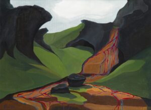 Obraz akrylowy Katarzyny Poszwińskiej 