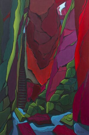 Obraz akrylowy Katarzyny Poszwińskiej 