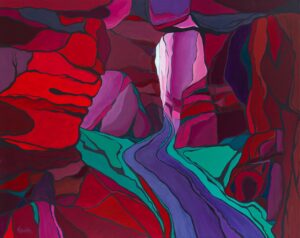 Obraz akrylowy Katarzyny Poszwińskiej 