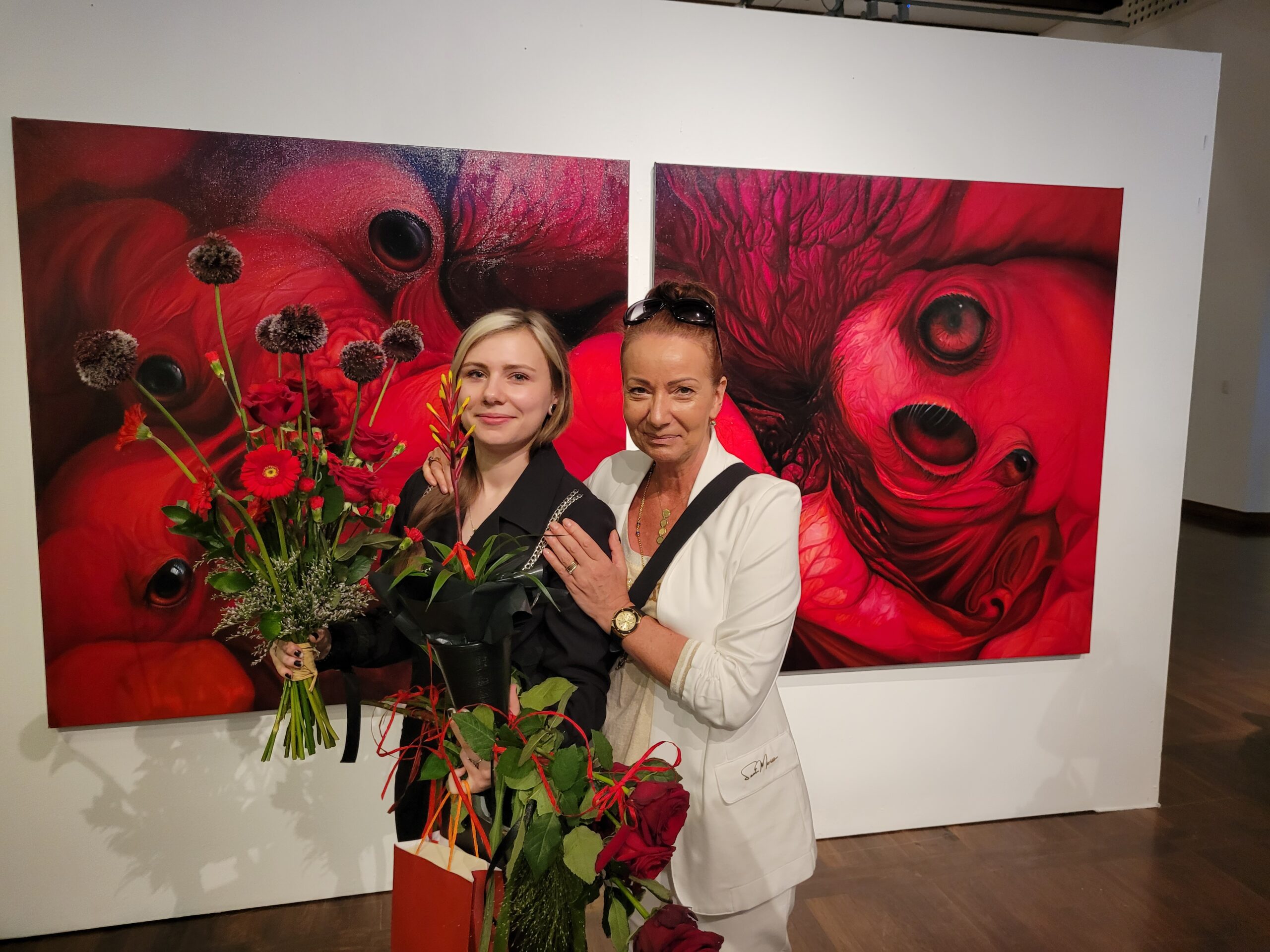 Galeria Wiele Sztuki na obronie dyplomu malarki Barbary Kuchnowskiej, ASP Gdańsk, czerwiec 2023