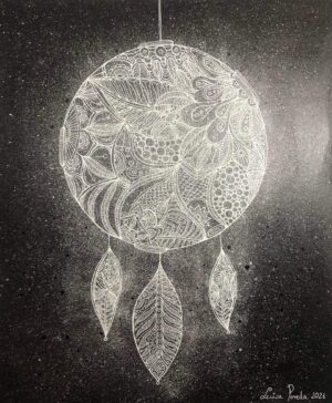 Galeria Wiele Sztuki, obraz akrylowy Łapacz snów