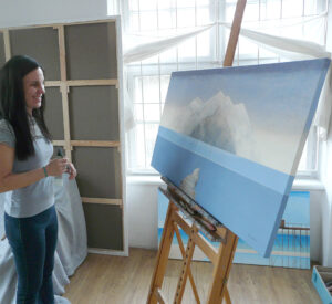 Galeria Wiele Sztuki, fotografia artystki Marty Bileckej do biogramu na stronie galerii