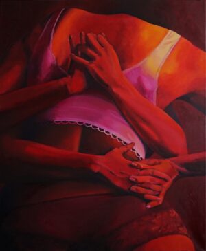 Galeria Wiele Sztuki, obraz olejny przedstawiający akt kobiecy