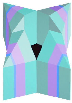 Galeria Wiele Sztuki, akrylowy obraz abstrakcyjny autorstwa dr hab. Marcina Kowalika pt. 