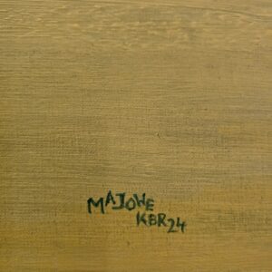 Na zdjęciu jest detal obrazu akrylowego „Majowe