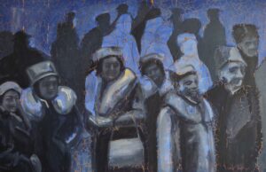 Impresjonistyczny i symboliczny obraz olejny 