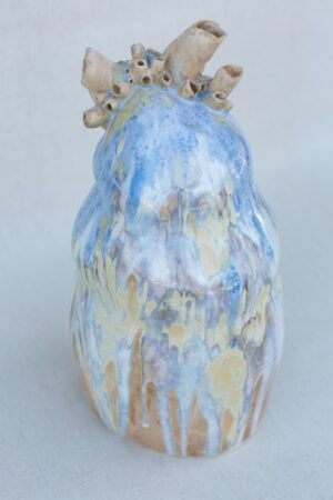 Ręcznie formowana, artystyczna forma ceramiczna z kolekcji 