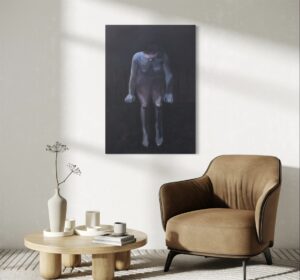 Zdjęcie przedstawia przykładową wizualizację akrylowego obrazu 