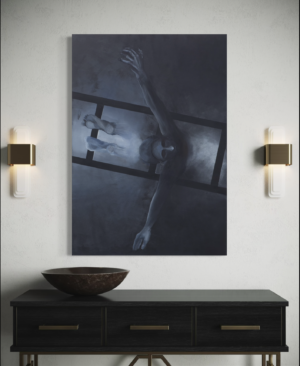 Sztuka w nowoczesnym salonie: obraz akrylowy 