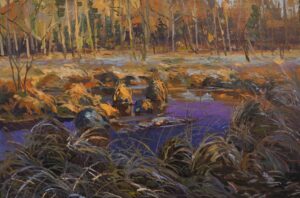 Daniel Gromacki, obraz olejny 