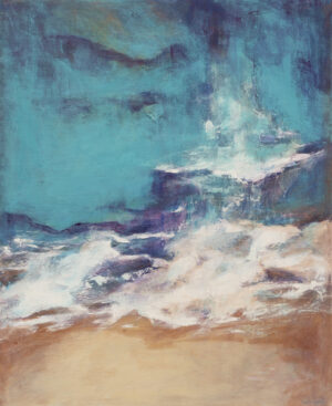 Abstrakcyjny obraz akrylowy 