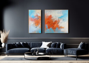 Dwa obrazy Beaty Będkowskiej 