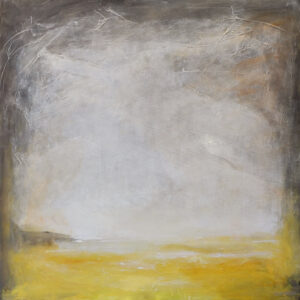 Abstrakcyjny pejzaż akrylowy 