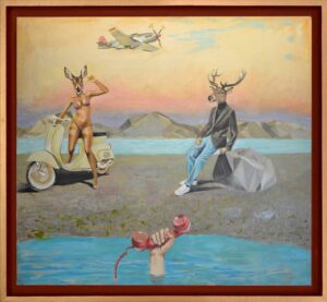 Obraz akrylowy na płótnie Lecha Batora 