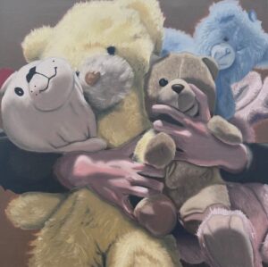 Obraz olejny „Nie mogę pozwolić Wam odejść