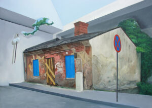 Galeria Wiele Sztuki prezentuje obraz olejny Piotra Tymochowicza „Paradise lost vol 28