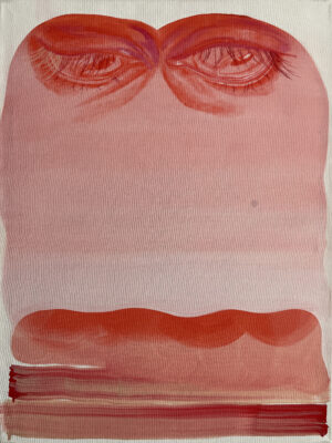 Galeria Wiele Sztuki prezentuje obraz Anety Huk „Red planet – Nostalgia”. Wertykalna kompozycja o wymiarach 60x80 cm, wykonana techniką akrylową na płótnie. Fuzja autoportretu psychologicznego i abstrakcji. Praca charakteryzuje się subtelną gradacją różów i alarmową siłą czerwieni.